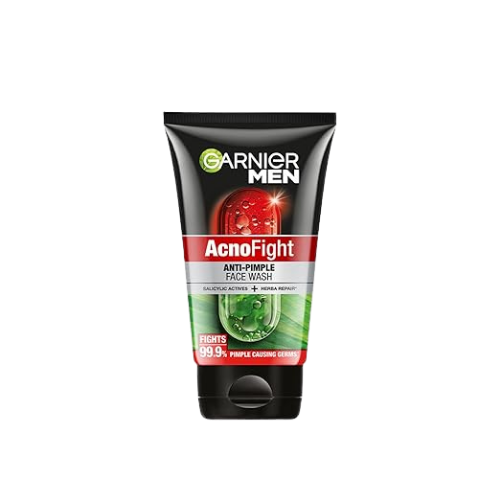The salicylic acid face wash in the Garnier face wash for men neutralizes the bacteria and cleanses the skin while the micro-beads gently exfoliate the skin, unclog the pores, and remove blackheads.