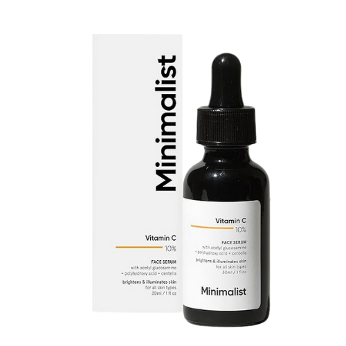 Best Vitamin C Serum which Reduces dullness & tanning and protects from pollution & sun damage. Brightening Face Serum for both men and women