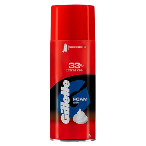 Gillette Pre Shave Cream 418g – Unscented, Smooth Glide for All Skin Types