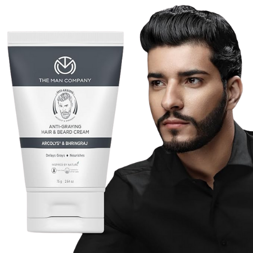 Anti greying hair cream for men