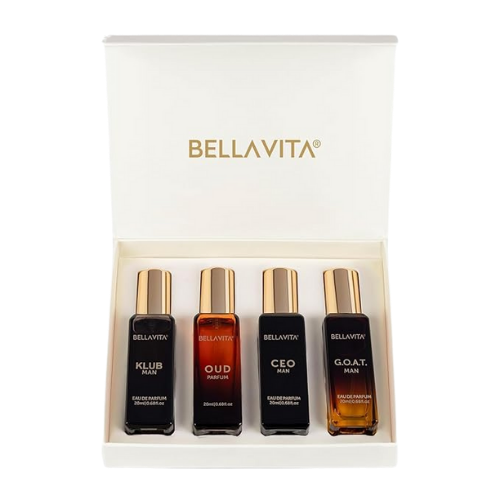Bella Vita Luxury men fragrance gift set, Bella Vita men's perfume set, Bella Vita OUD fragrance, Bella Vita KLUB Man perfume