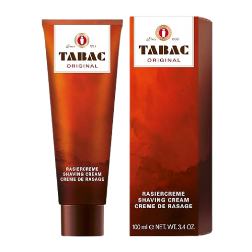 Organic Shaving Cream Tabac Floral Scent for Men