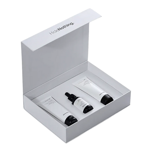 Minimalist facial kit for men complete skincare set